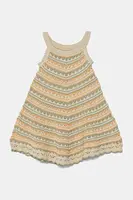 Dívčí šaty Guess béžová barva, mini, K5GK19 Z3MX0