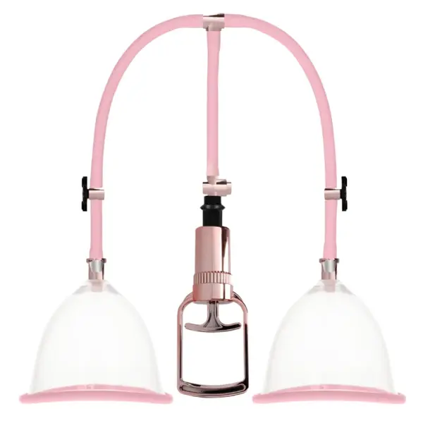 Vákuová pumpa na prsia Rose Gold, M