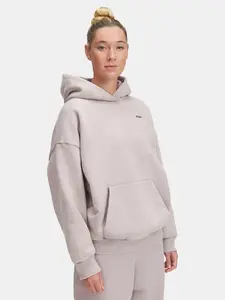 Dámská mikina Under Armour UA Icon HWT Flc OS Hdy-GRY - Dámské