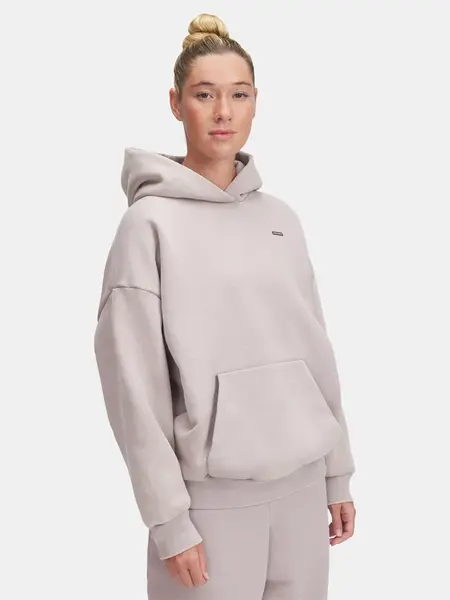 Dámská mikina Under Armour UA Icon HWT Flc OS Hdy-GRY - Dámské