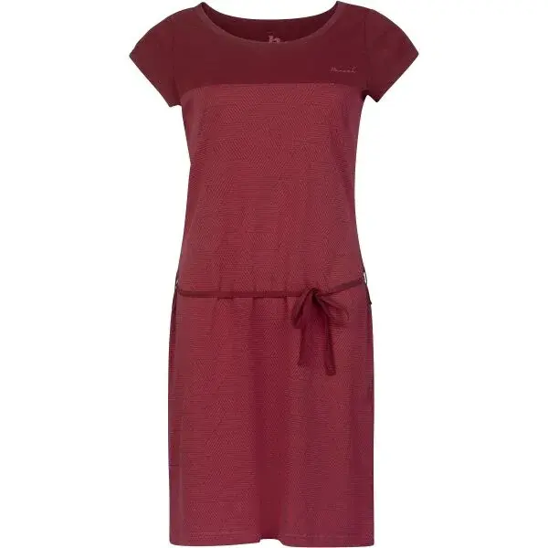 Hannah RAFAEL Dámske šaty, vínová, veľkosť