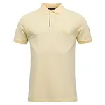 FUNDANGO INSIGNIA Pánske polo tričko, žltá, veľkosť