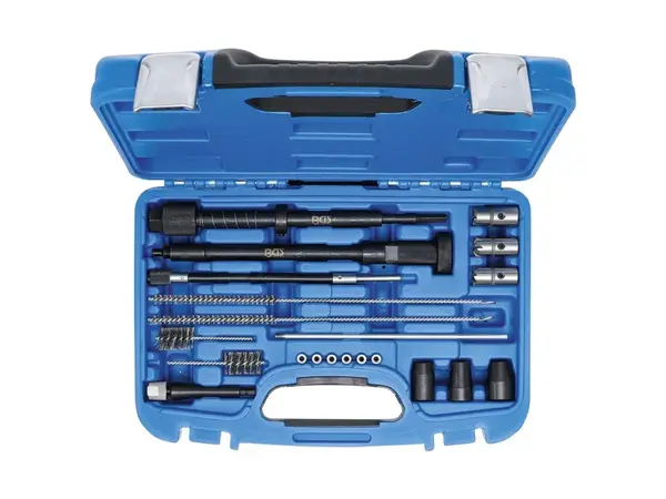 BGS technic Sada na čištění a frézování sedla a otvorů pro vstřikovače a žhavící svíčky BGS