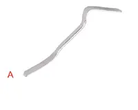 Karosářská páčidla oboustranná, různé délky a tvary - JONNESWAY Varianta: zahnuté 45 stupňů. délka 380 mm