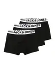 Jack & Jones Junior Nohavičky  čierna / biela