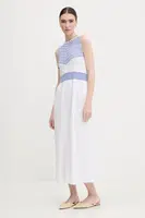 Šaty United Colors of Benetton modrá barva, maxi, 1194EV02A