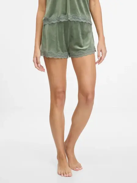 Khaki Women's Suede Pajama Shorts ORSAY - Women's