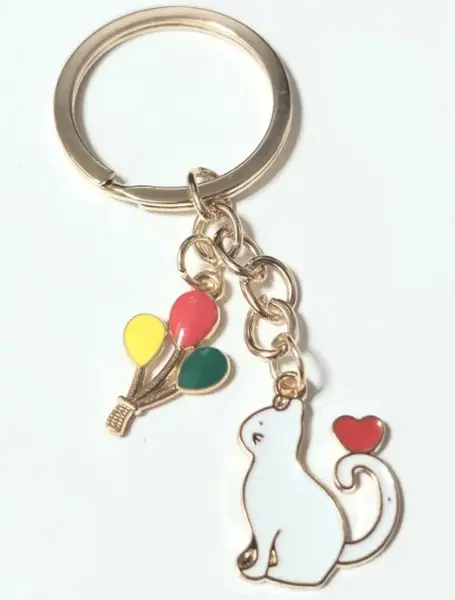 Gifty - Klíčenka Charm – kočka