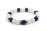 Agato Korálkový náramek z jadeitu a avanturínu MINK41/17