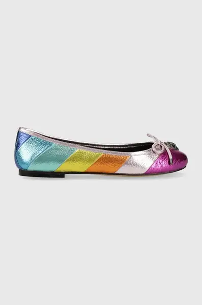 Kožené balerínky Kurt Geiger London Eagle Ballerina
