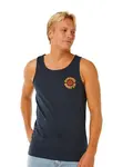 Rip curl pánské tílko Pacific Rinse Tank Dark Navy | Modrá | Velikost XL | 100% bavlna