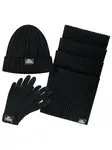 Lonsdale unisex čepice, šála a rukavice