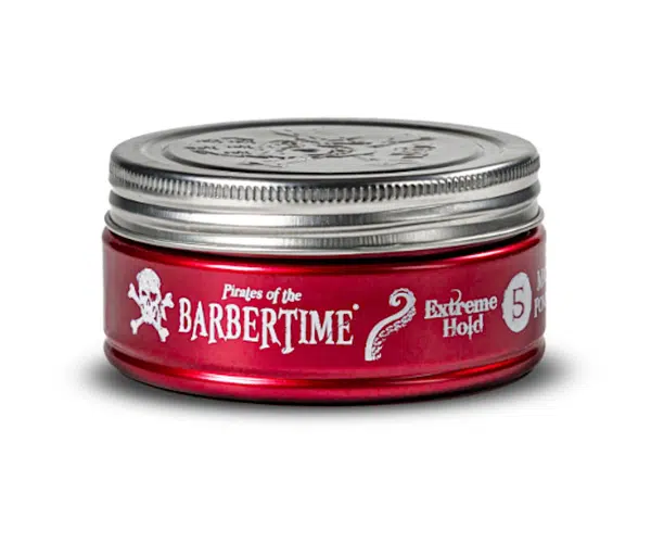 Matující pomáda na vlasy s extrémní fixací Barbertime Extreme Hold Matte Pomade No. 5 - 150 ml - Pirates of the Barbertime + dárek zdarma