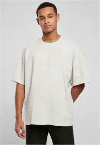 Ultra těžké oversized tričko světle šedé barvy