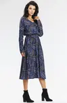 Awama Woman's Dress A666 Blue