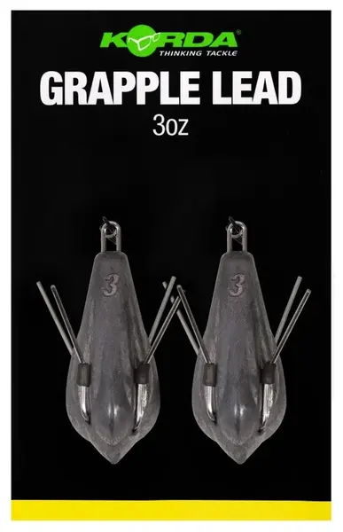 Korda olovo pro mapování dna grapple lead 2 ks - 3 oz