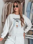 Dámska oversize mikina GOOSHY