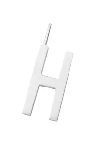 Strieborný prívesok Design Letters