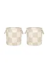 OYOY Sada úložných košů OYOY Chess 32 x 32 x 32 cm 2-pack