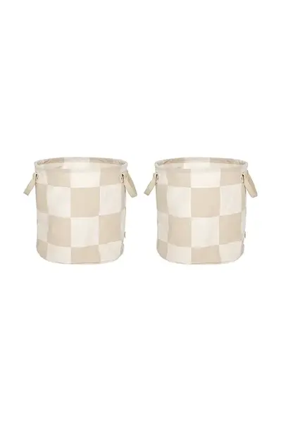 OYOY  Sada úložných košů  Chess 32 x 32 x 32 cm 2-pack