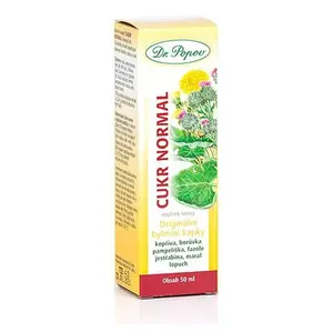 DR.POPOV Kapky bylinné cukr normal 50 ml