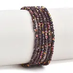 Electroplate Glass Beads Stradns