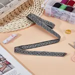 3.5M Ethnic Style Embroidery Polyester Ribbons