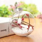 Transparent Plastic Fillable Ball Pendants Decorations