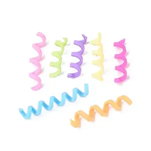 Handmade Polymer Clay Spiral Cabochons