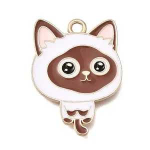 Alloy Enamel Pendants