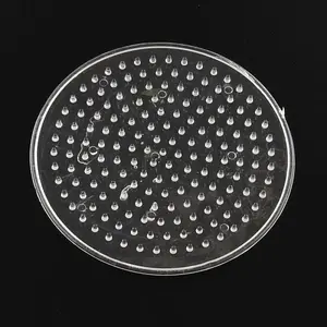 Flat Round ABC Plastic Pegboards used for 5x5mm DIY Fuse Beads