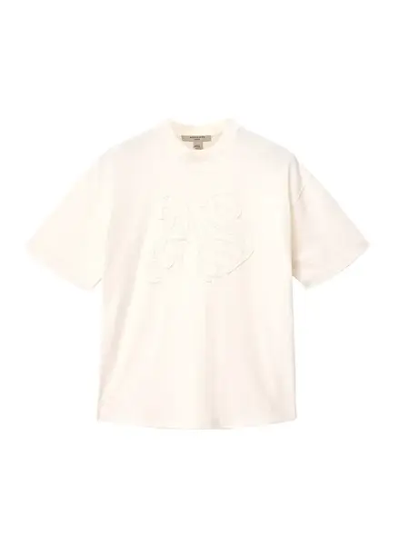AllSaints Tričko 'INSIGNIA ETTA'  biela ako vlna
