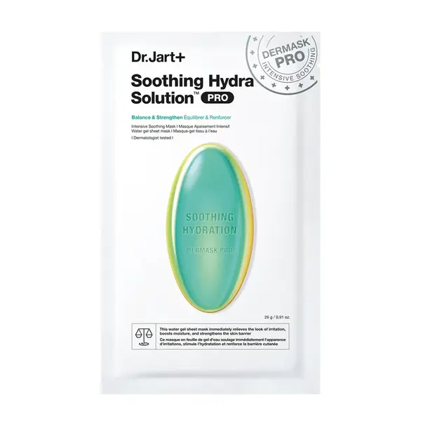 Dr.Jart+ Dermask Soothing Hydra Solution Pro plátýnková maska 26 g