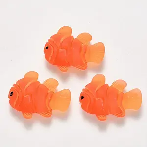 Translucent Frosted Resin Cabochons