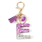 Alloy Resin Heart Keychains