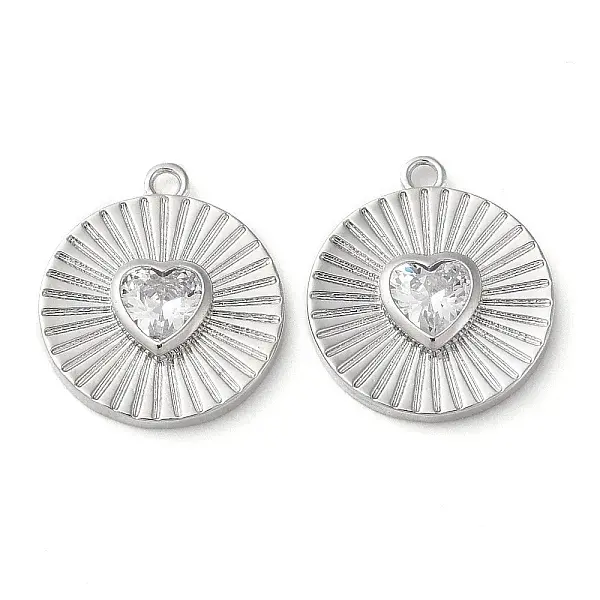 Real Platinum Plated Brass Pendants