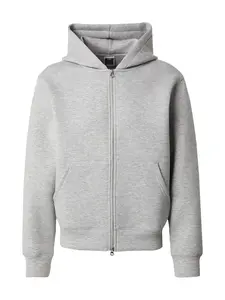 JACK & JONES Mikina  sivá melírovaná