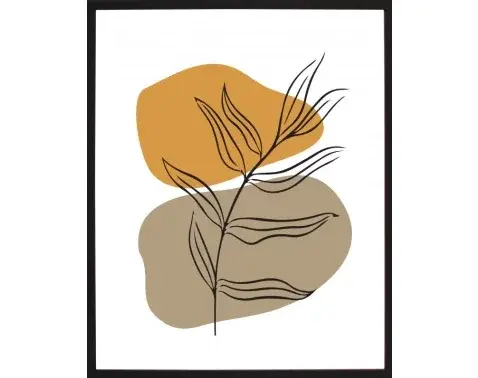 Zarámovaný obraz Flora II, 40x50 cm%