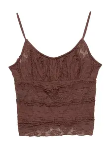 Pull&Bear Top  hnedá