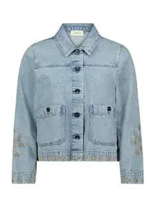 Cartoon Prechodná bunda  modrá denim