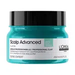 L'Oréal Professionnel Šampon a maska pro mastnou pokožku hlavy 2 v 1 Scalp Advanced (Anti-Oiliness 2-in-1 Clay) 250 ml