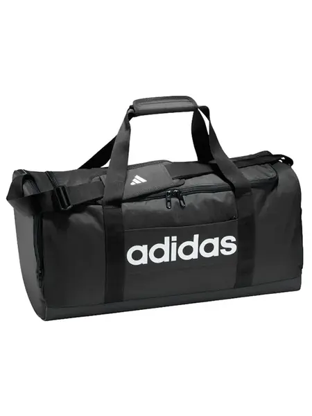 ADIDAS PERFORMANCE Športová taška 'Linear Duffel'  čierna / biela