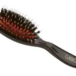 Oválný kartáč na vlasy s kančími a nylonovými štětinami Sibel Classic - 43 x 180 mm (8458232)