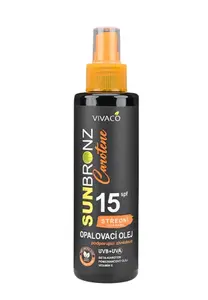 VIVACO SUN BRONZ CAROTENE Opaľovací OLEJ SPF15