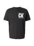 Calvin Klein Tričko  čierna / biela