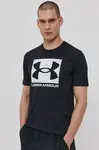 Under Armour tričko pánské s bavlnou CAMO BOXED LOGO