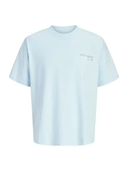 Jack & Jones Junior Tričko 'JCOETERNA'  zafírová / svetlomodrá / biela