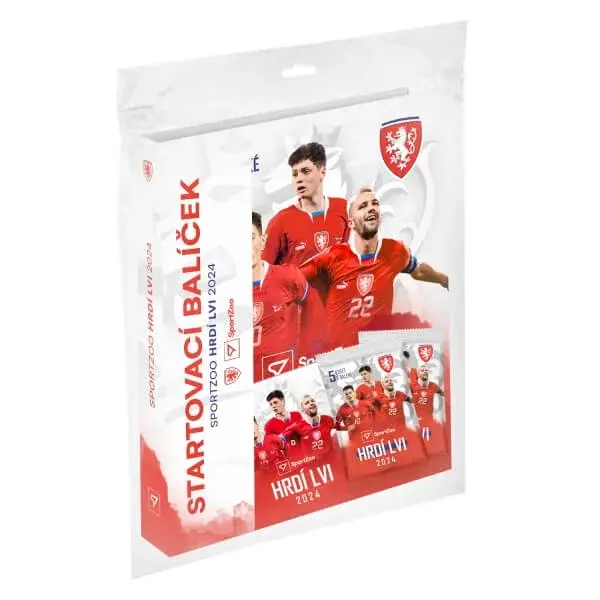 Fotbalové karty Hrdí lvi 2024 Starter Pack