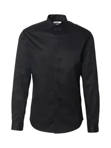 JACK & JONES Košeľa 'Cardiff'  čierna