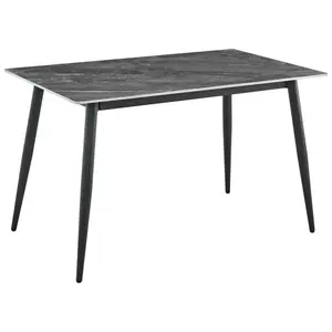 Ti'me JÍDELNÍ STŮL, šedá, 120/75/75 cm